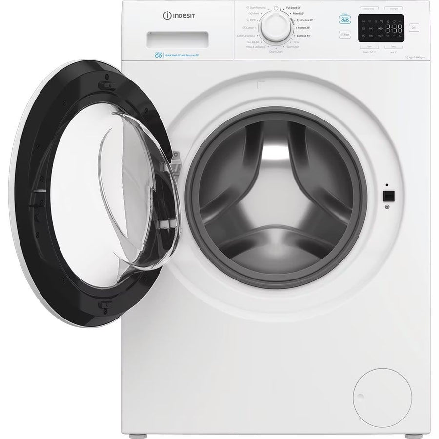 Indesit IP1046PUSHGOUK 10kg 1400rpm Push&Go Washing machine - white