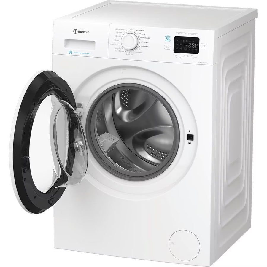 Indesit IP1046PUSHGOUK 10kg 1400rpm Push&Go Washing machine - white