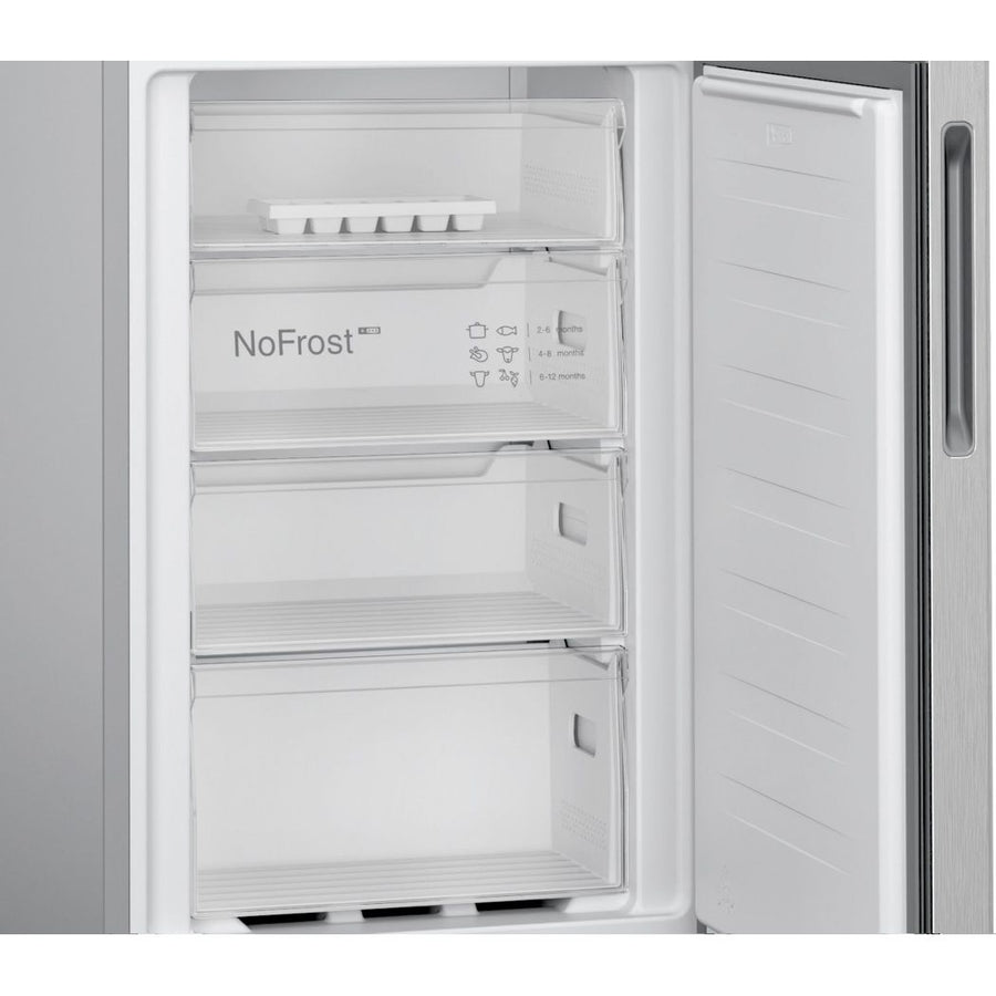 Bosch Series 2 KGN27NLEAG 50/50 Frost Free Fridge Freezer - Inox