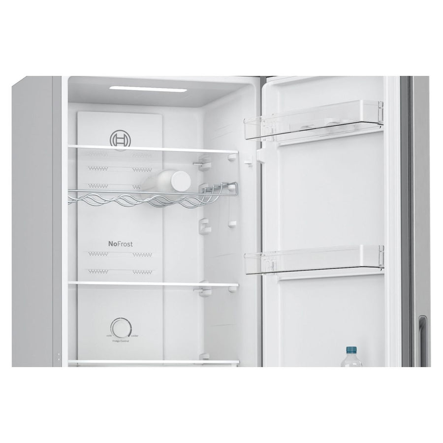 Bosch Series 2 KGN27NLEAG 50/50 Frost Free Fridge Freezer - Inox