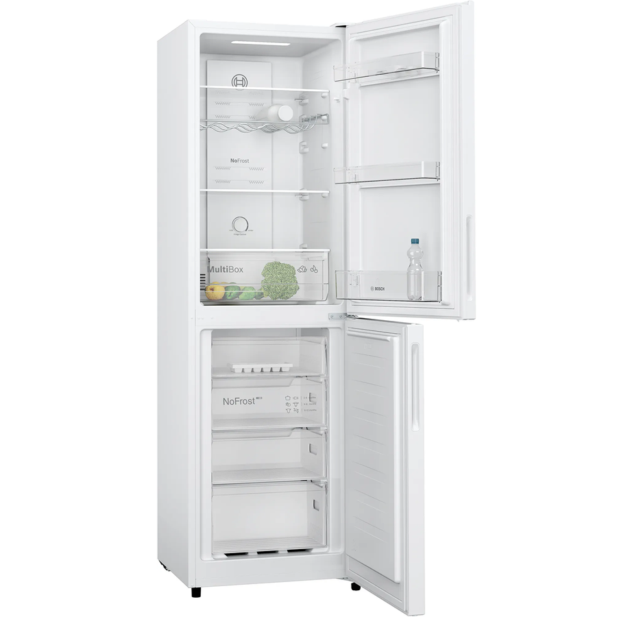 Bosch Series 2 KGN27NWEAG 50/50 Frost Free Fridge Freezer - White