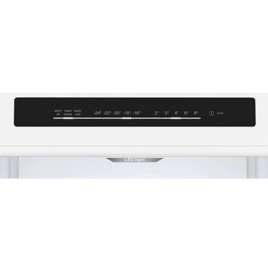BOSCH Series 4 KGN392WDFG 70/30 Frost Free Fridge Freezer - White [Free 5-year parts & labour guarantee]