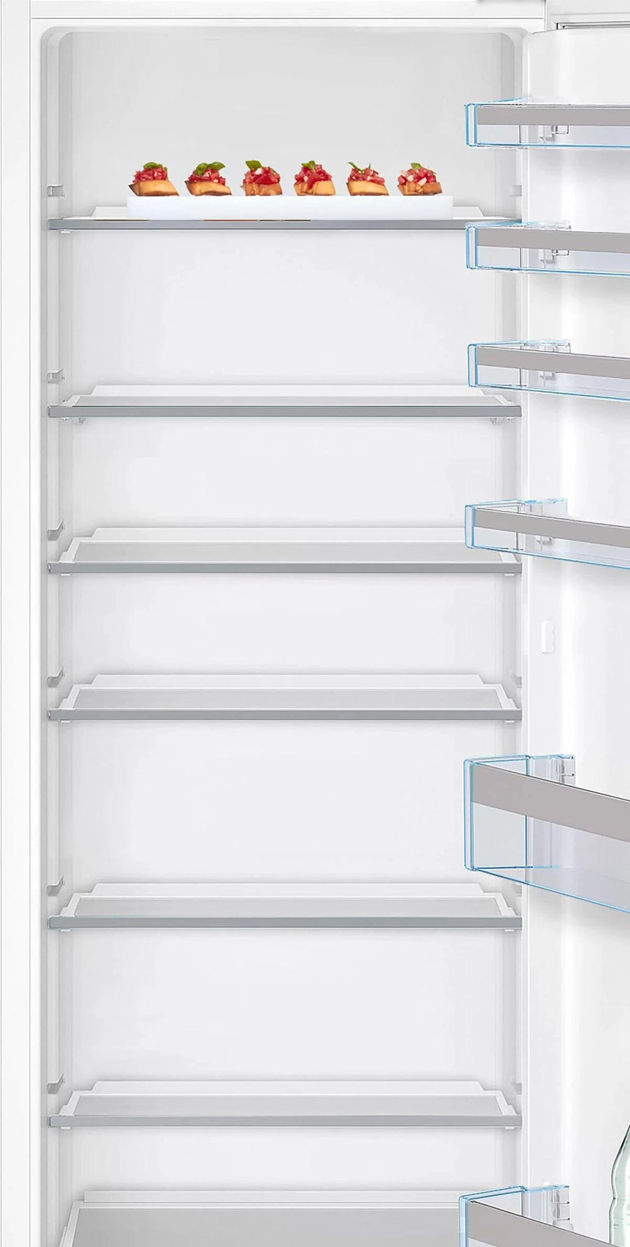 Bosch integrated tall larder fridge with 5 year guarantee