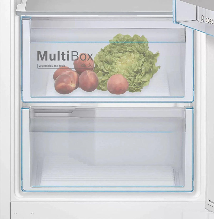 Bosch integrated tall larder fridge with 5 year guarantee
