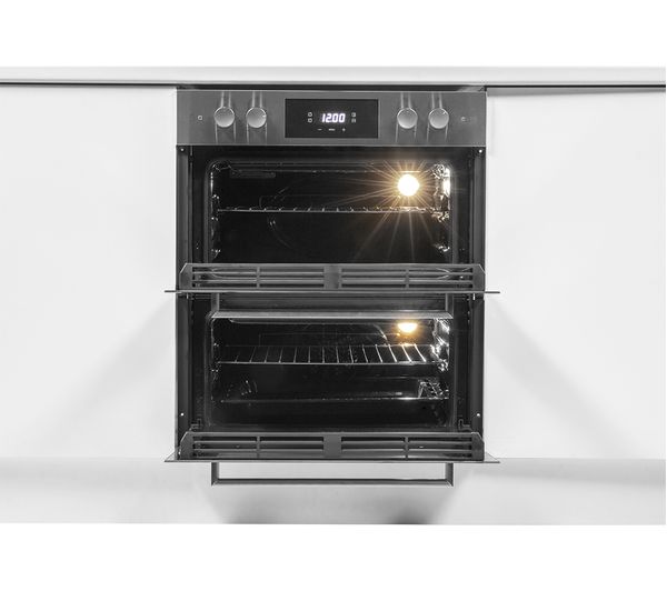 Hoover HO7DC3E3078IN Multifunction Built-Under Double Oven - Stainless steel