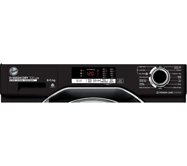 Hoover HBDS485D2ACBE Integrated 8kg Wash 5kg Dry Washer Dryer 1400 Spin