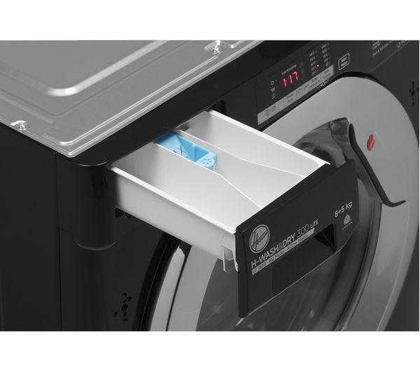 Hoover HBDS485D2ACBE Integrated 8kg Wash 5kg Dry Washer Dryer 1400 Spin