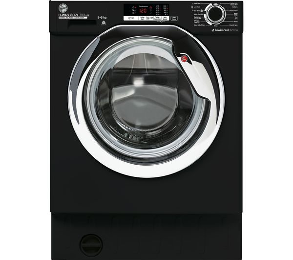 Hoover HBDS485D2ACBE Integrated 8kg Wash 5kg Dry Washer Dryer 1400 Spin