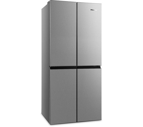 Hisense RQ563N4SI2 PureFlat Frost Free Fridge Freezer - Steel