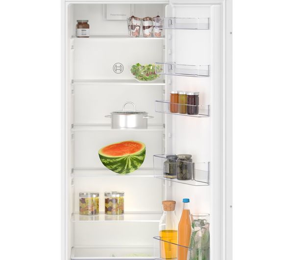 Bosch KIR81NSE0G Built-In Tall Larder Fridge Sliding Hinge - [Free 5-year parts & labour guarantee]