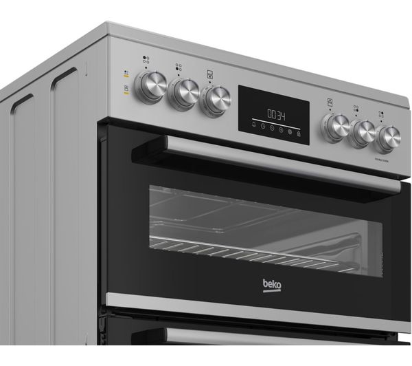 Beko FDC6731S AeroPerfect 60cm Ceramic Cooker - Silver