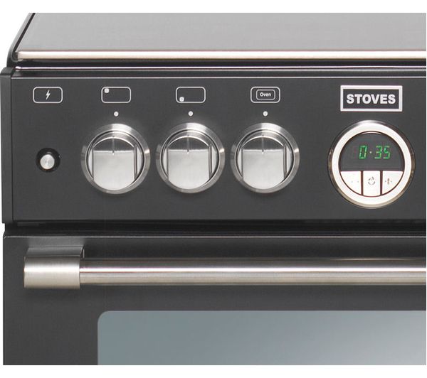 Stoves STR600EBK Sterling Freestanding Ceramic Cooker - Black