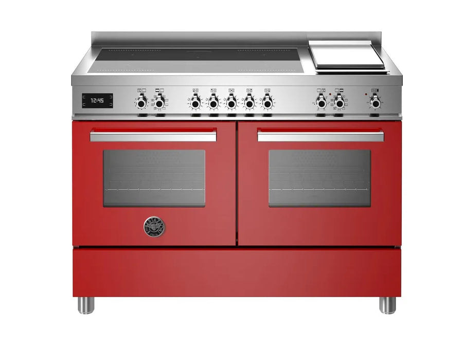 Bertazzoni PRO125I2EROT 120cm Professional Induction Range Cooker - Rosso