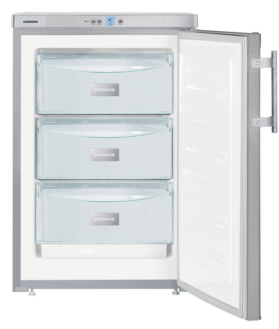 Liebherr Gsl 1223 Premium LowFrost Undercounter Freezer - Silver