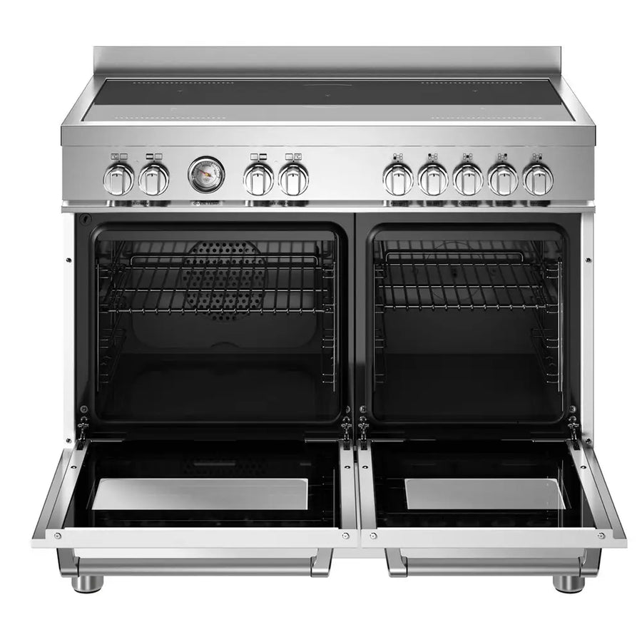 Bertazzoni MAS105I2EBIC 100cm Twin Oven Induction Range Cooker - Matte White