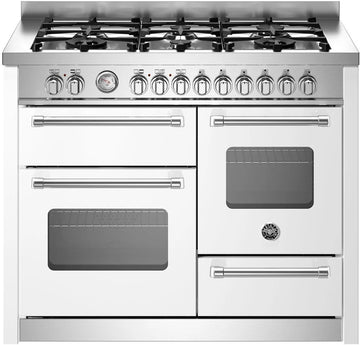 Bertazzoni MAS116L3EBIC 110cm Master XG Range Cooker - Matt White