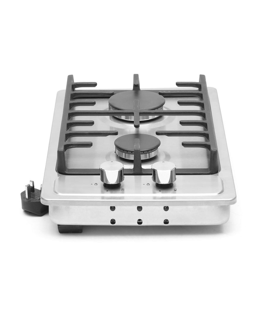 Montpellier MGH30X 30cm Domino Stainless Steel Gas Hob