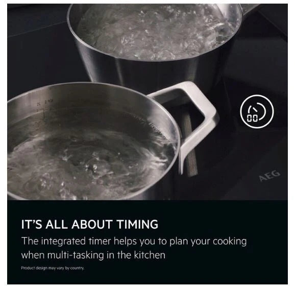 AEG NII84B10AB 7000 Series 80cm 5 Zone Bridge Induction Hob