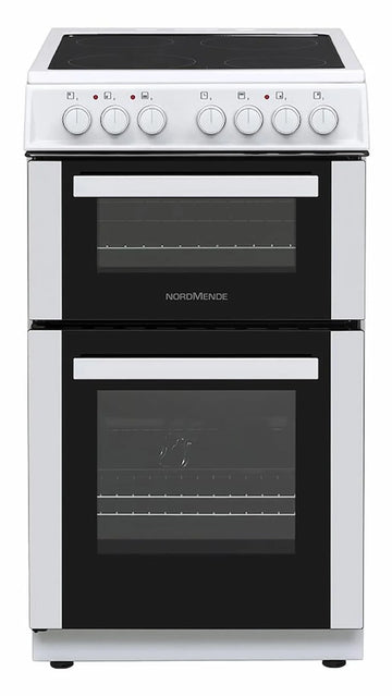 NORDMENDE CTEC52WH 50cm Twin Cavity Freestanding Electric Cooker - [FREE 3 YEAR PARTS & LABOUR WARRANTY]