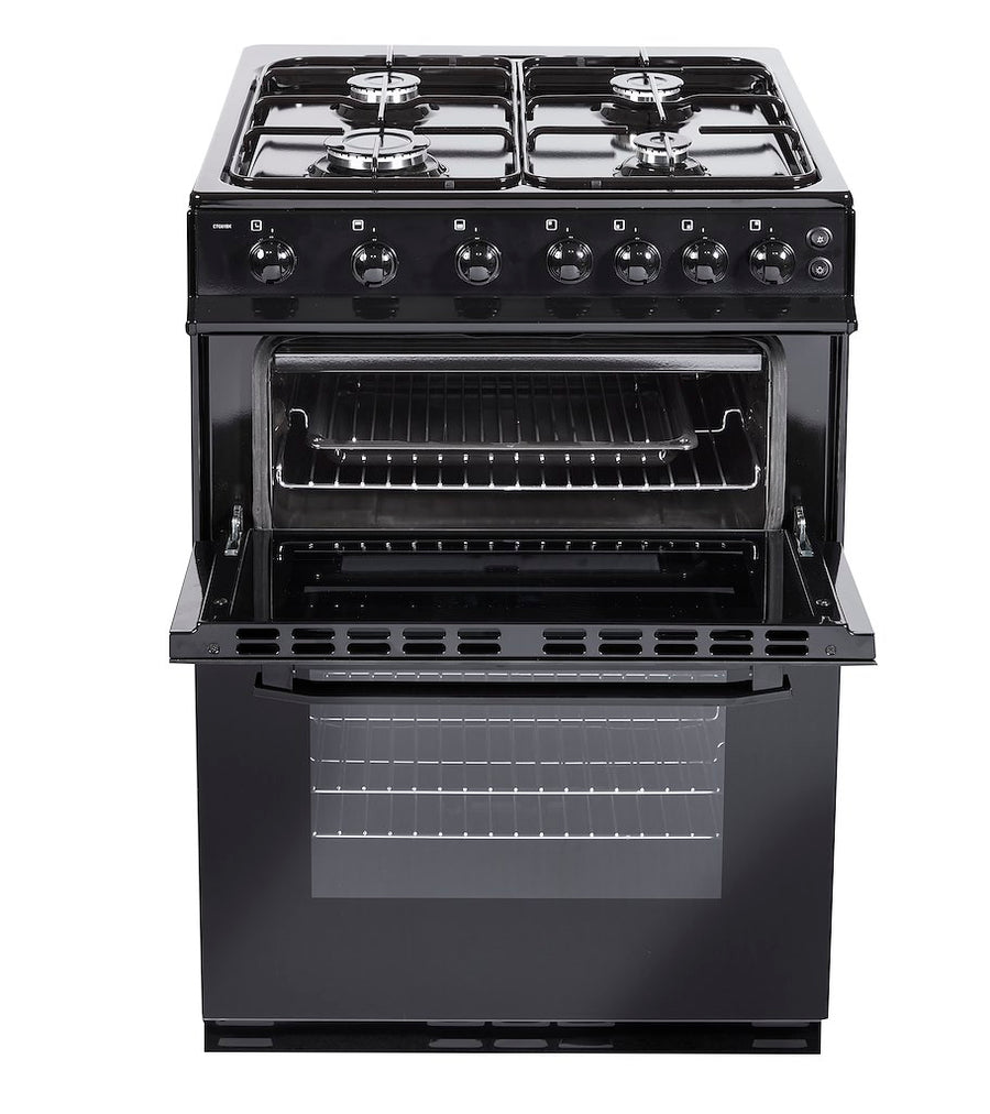 Nordmende CTG62BK 60cm Natural Gas Cooker in Black - [LAST ONE]
