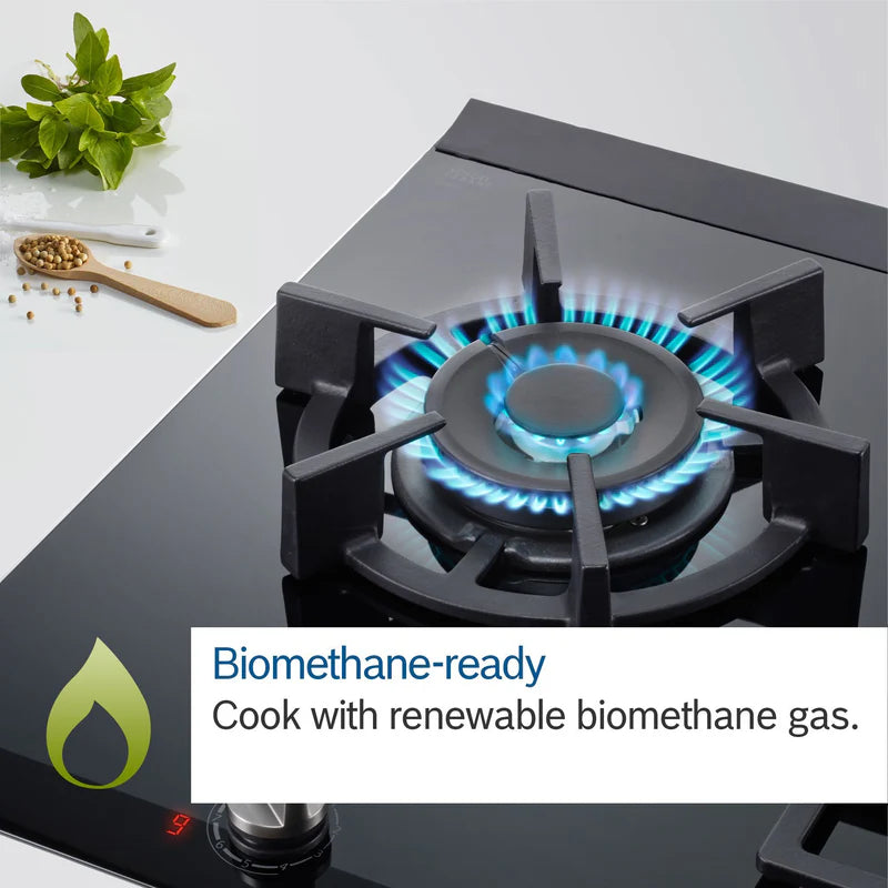 Bosch PPM9A6I40 Series 6 90cm Tempered Glass Gas Hob