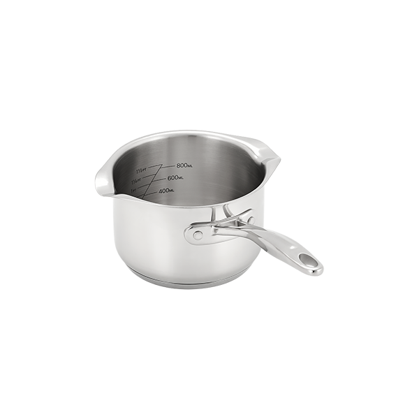 Stellar S701D Profile 14cm Milk Pan with Glass Lid