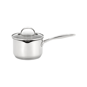 Stellar S704D 14cm Draining Saucepan with Glass Lid