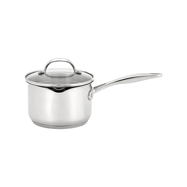 Stellar S701D Profile 14cm Milk Pan with Glass Lid