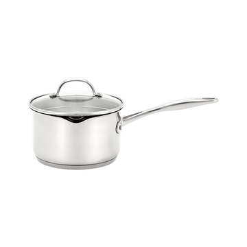 Stellar S705D Profile 16cm Draining Saucepan with Glass Lid
