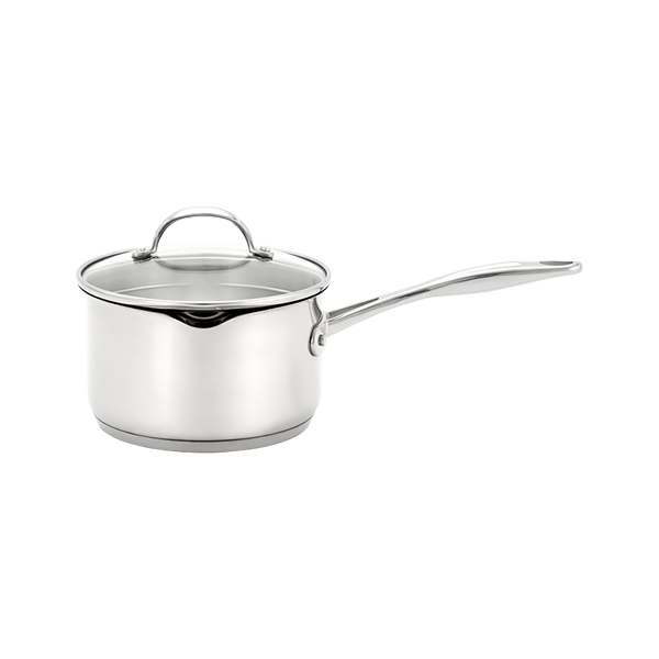 Stellar S705D Profile 16cm Draining Saucepan with Glass Lid