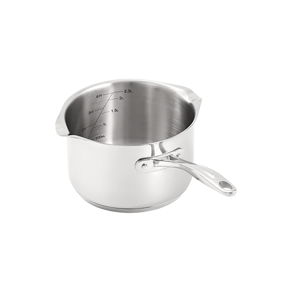 Stellar S706D Profile 18cm Draining Saucepan with Glass Lid
