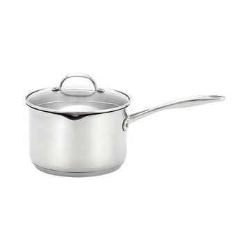 Stellar S706D Profile 18cm Draining Saucepan with Glass Lid