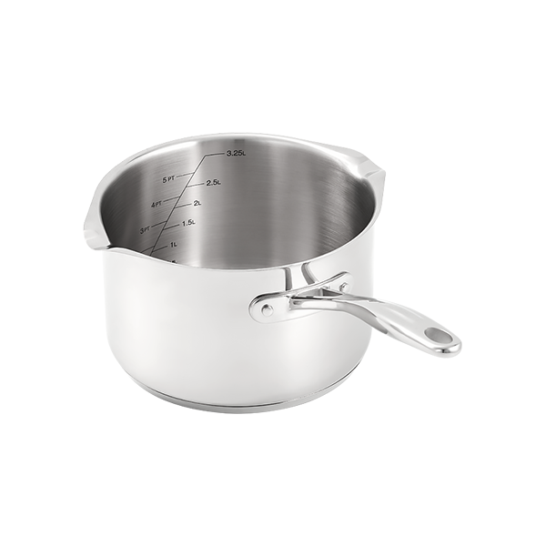 Stellar S707D Profile 20cm Draining Saucepan with Glass Lid