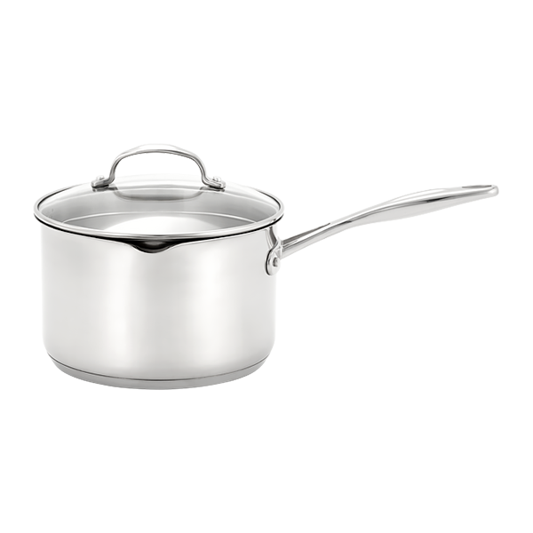 Stellar S707D Profile 20cm Draining Saucepan with Glass Lid