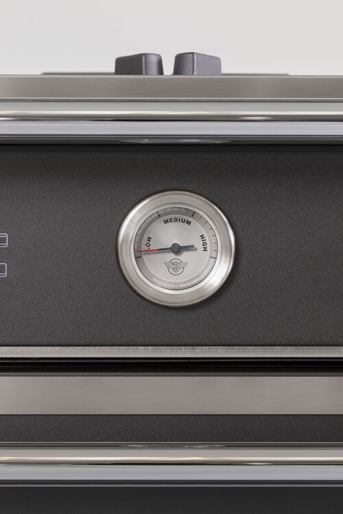 Bertazzoni HER126G2ENET Heritage series 120cm Twin oven Range Cooker - Nero Matt