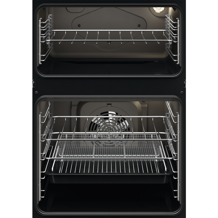Zanussi Series 40 ZKCNA7XN AirFry Built-in Double Oven - Stainless Steel