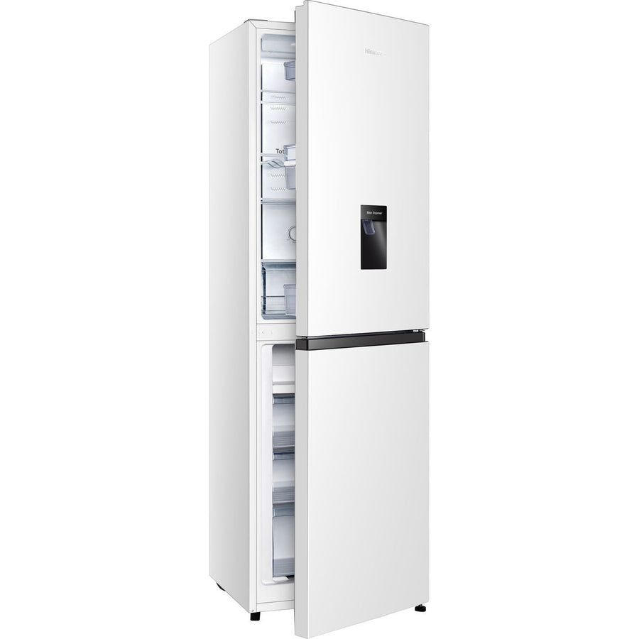 Hisense RB327N4WWE 50/50 Total No Frost Fridge Freezer Water dispenser - White