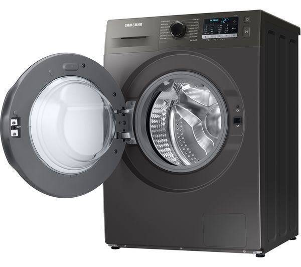 SAMSUNG Series 5 ecobubble WD80TA046BX/EU 8 kg Washer Dryer - Graphite [Free 5-year parts & labour guarantee]