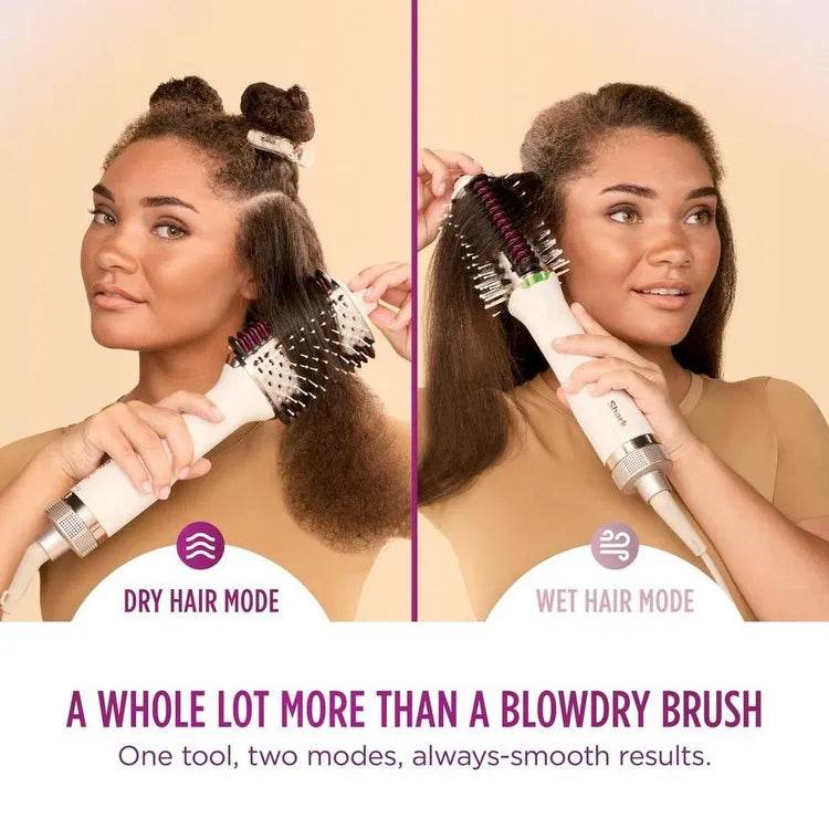 Shark HT212UK SmoothStyle Heated Brush & Smoothing Comb with Storage Bag