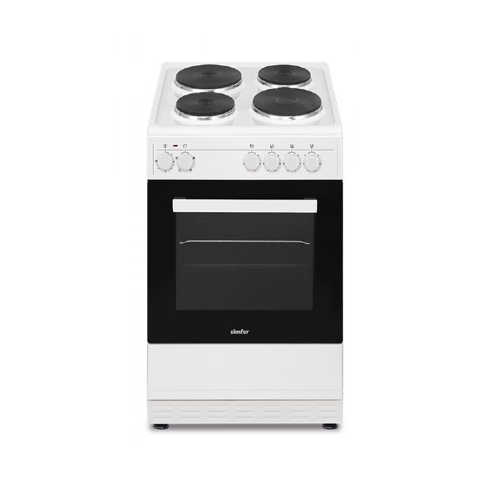 Simfer SIM50EW 50cm Single Cavity Cooker - White