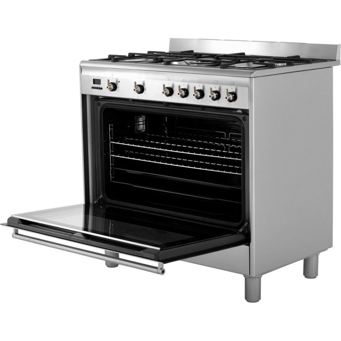 Smeg SUK91MFX9 90cm Concert Dual Fuel Range Cooker - Stainless Steel