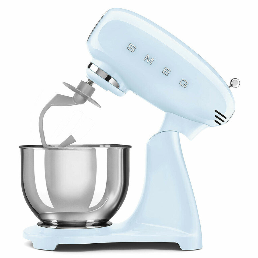 Smeg SMF03PBUK Retro 50s Style Stand Mixer - Pastel Blue