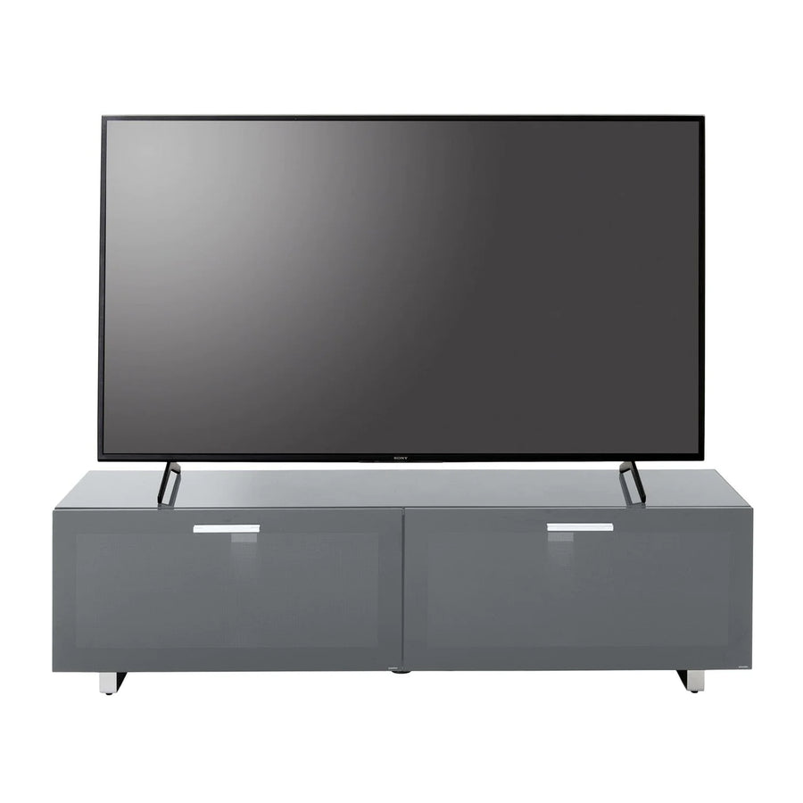 TTAP Sorrento Gloss Grey 160cm Wide TV Cabinet (SOR-1600-GRY)