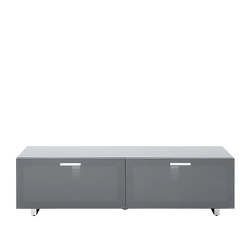 TTAP Sorrento Gloss Grey 160cm Wide TV Cabinet (SOR-1600-GRY)