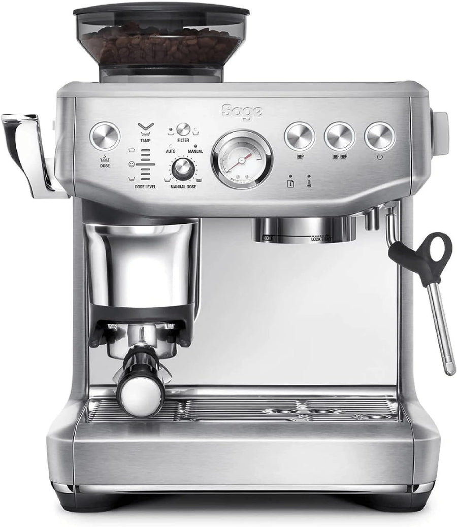 SAGE SES876BSS4GUK1 Barista Express Impress Bean to Cup Coffee Machine - Stainless Steel