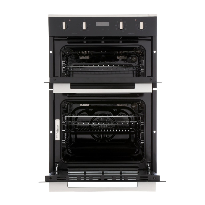 Rangemaster RMB9048BL/SS Built-In Multifunction Double Oven
