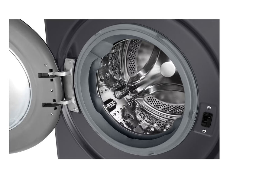 LG F4Y511GBLN1 11kg AI DD™ Steam Washing Machine – Slate Grey [Free 5-year parts & labour guarantee]