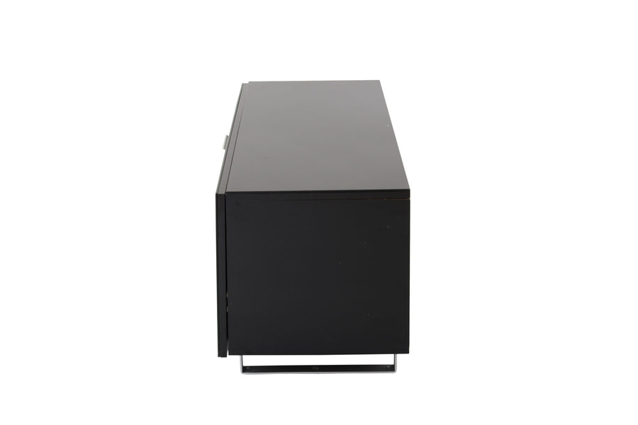 TTAP Sorrento Gloss Black 120cm Wide TV Cabinet (SOR-1200-BLK)