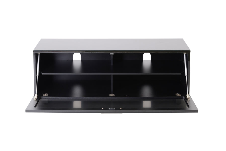 TTAP Sorrento Gloss Black 120cm Wide TV Cabinet (SOR-1200-BLK)