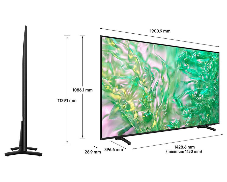 SAMSUNG UE85DU8000 85'' Crystal UHD 4K HDR LED Smart TV [Free 5-year guarantee upon redemption]